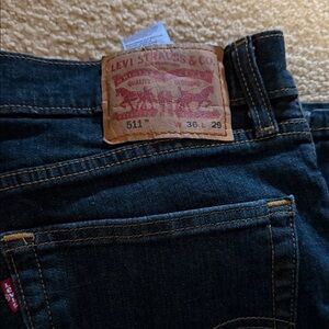 Levi's Men's Dark Blue Slim Jeans